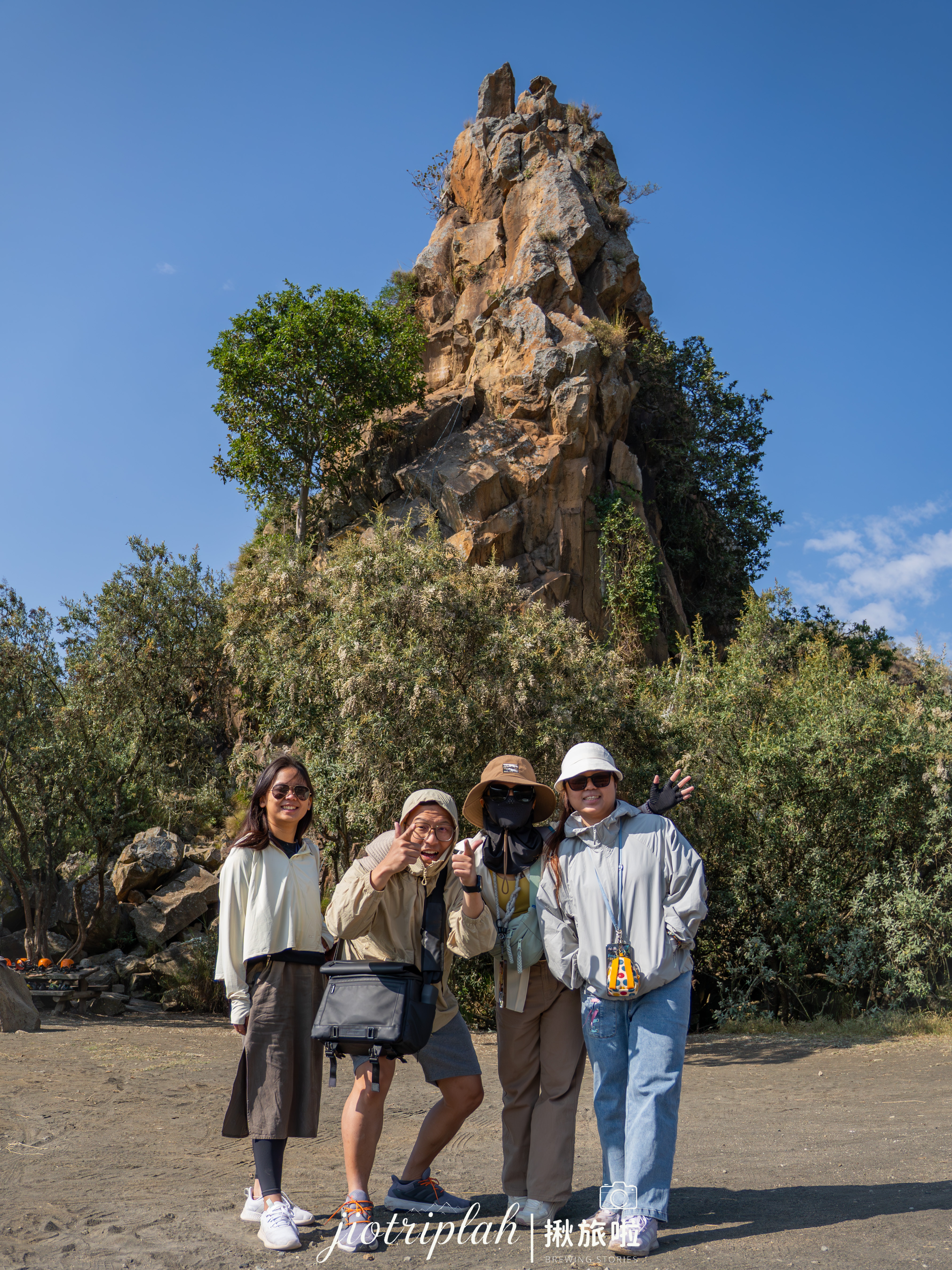 費雪塔下的合影