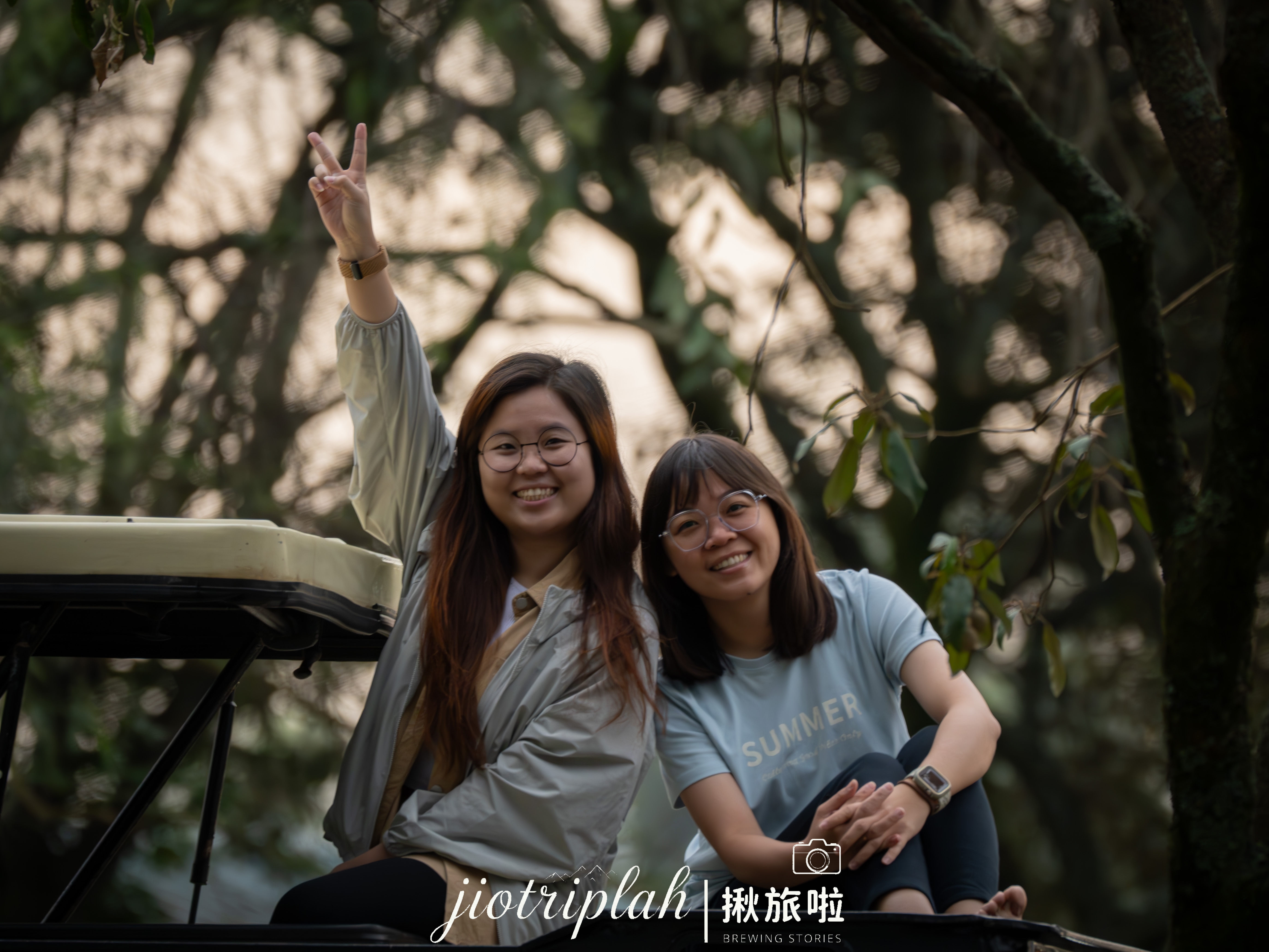 林間的歡笑時刻