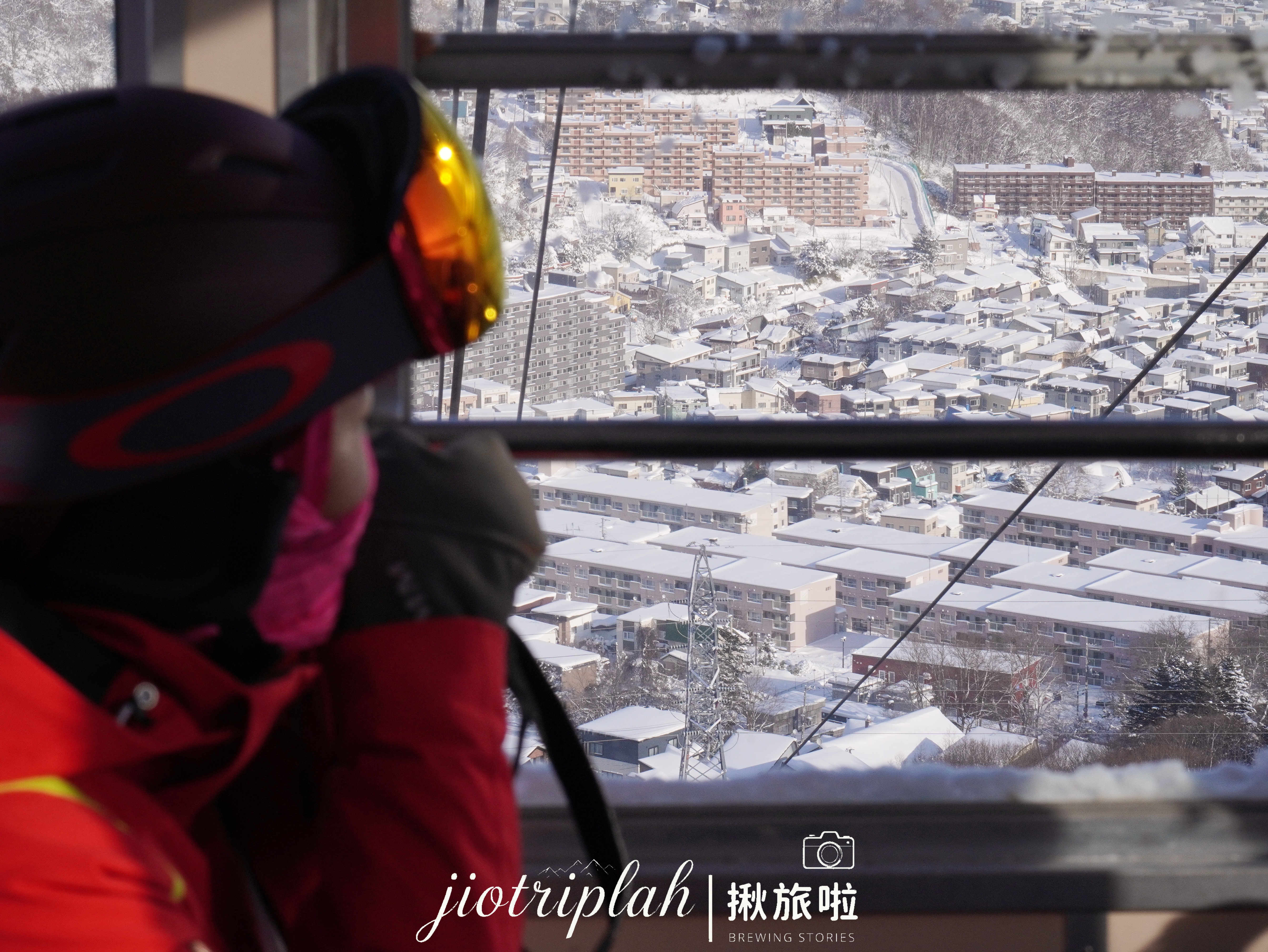 纜車上的俯瞰視角