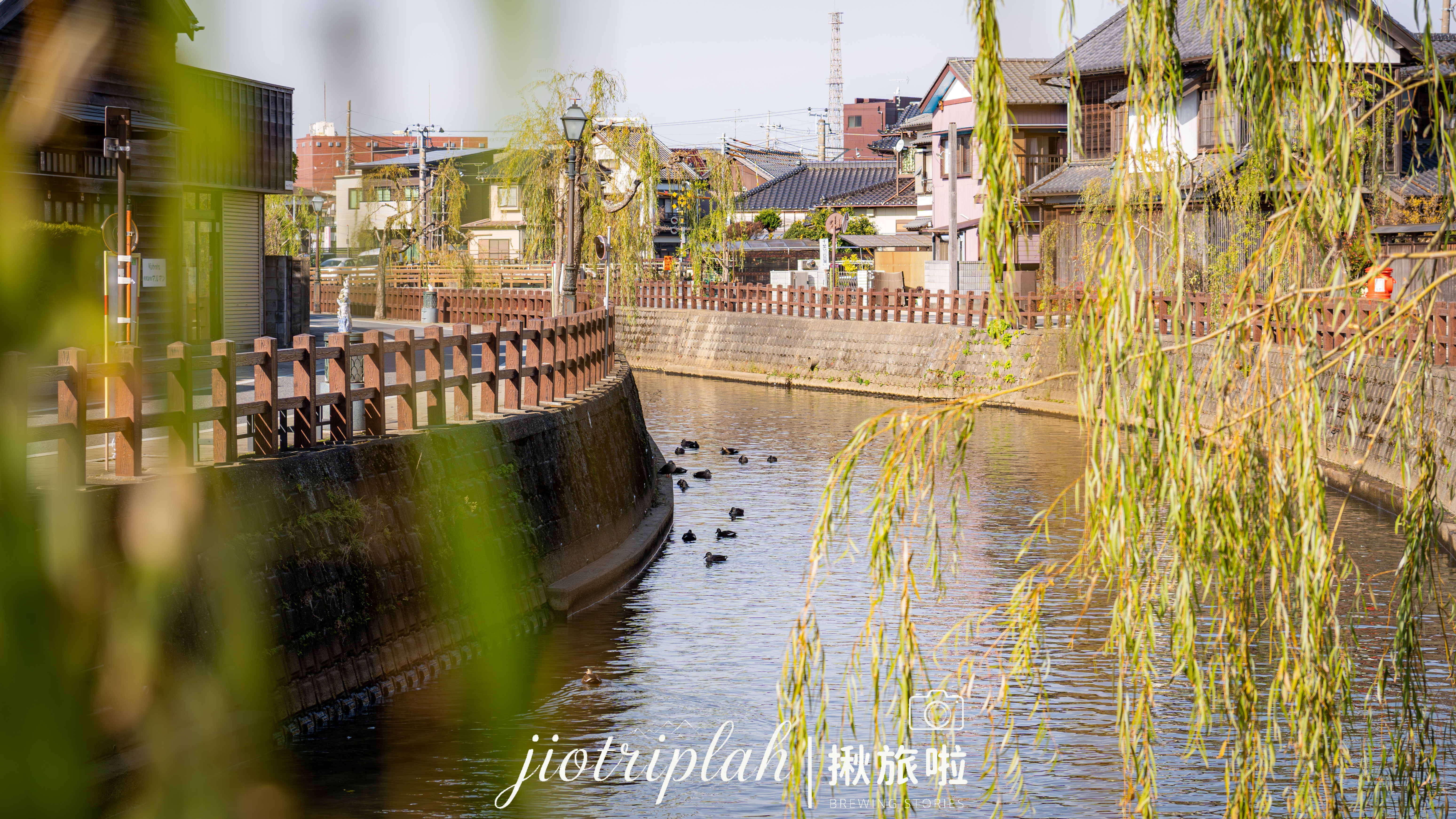 藍天下的瓦片屋頂