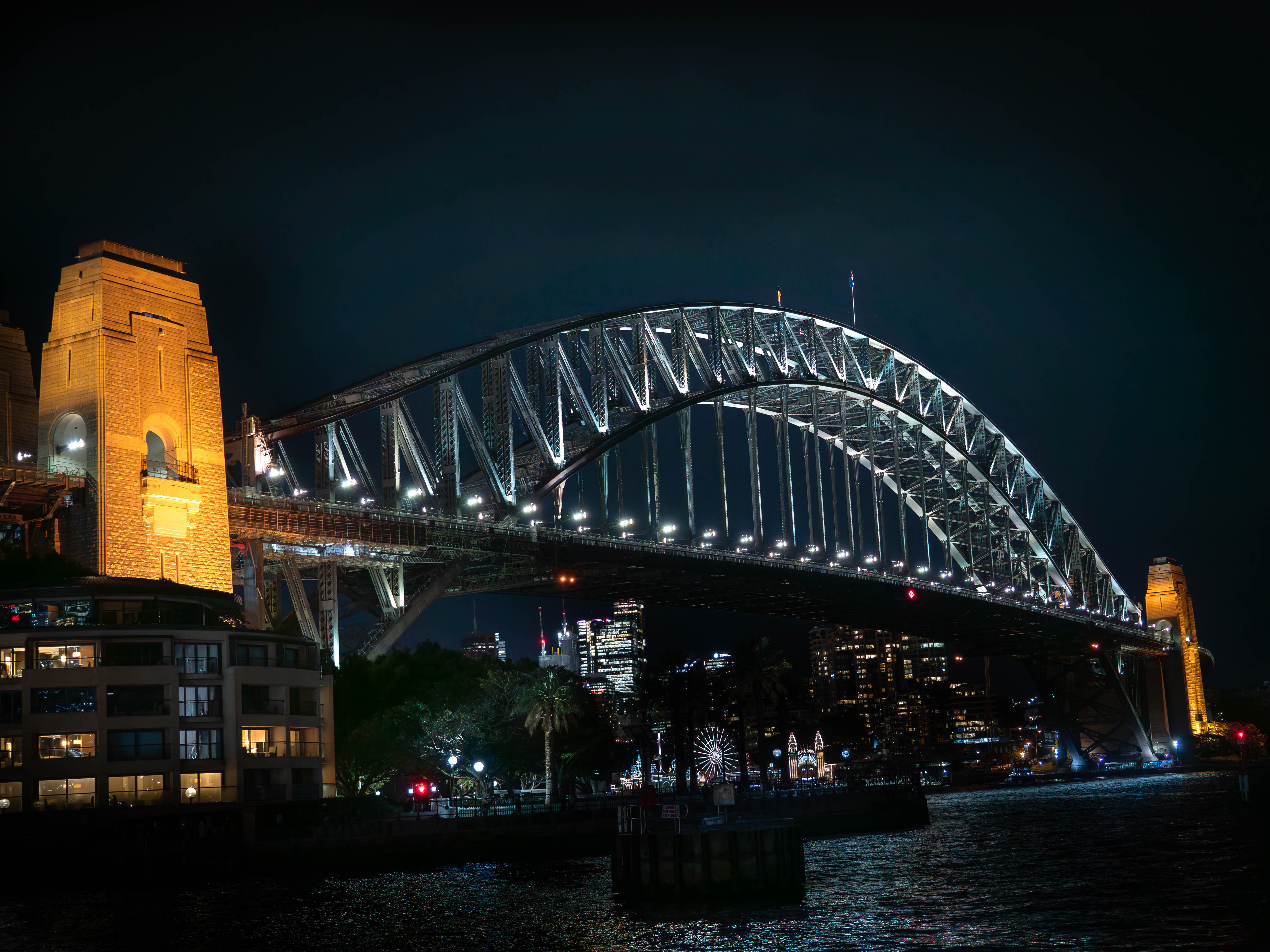 海港大橋的雄偉